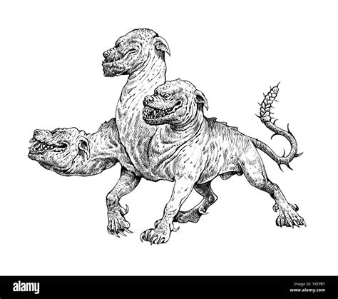 multiheaded mythical monster|Cerberus